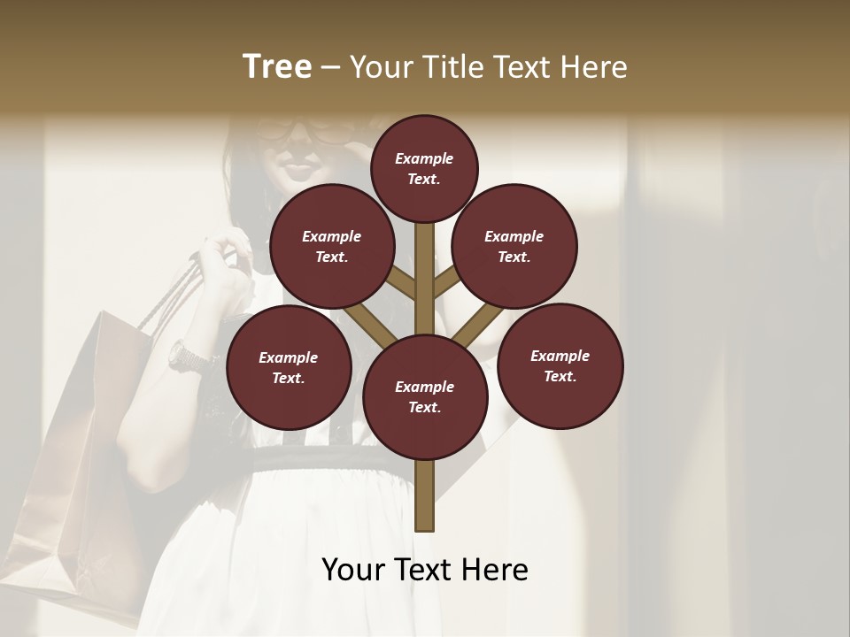 Brunette One Business PowerPoint Template