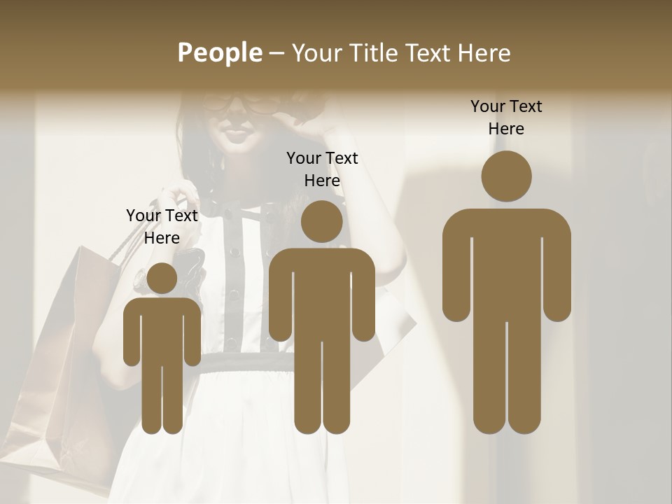 Brunette One Business PowerPoint Template