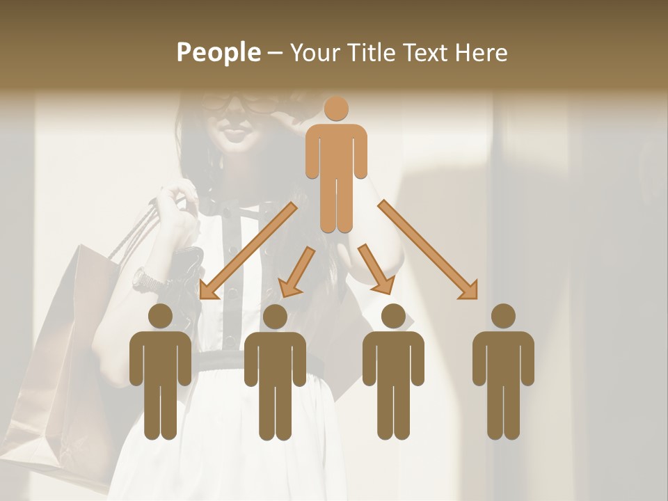 Brunette One Business PowerPoint Template