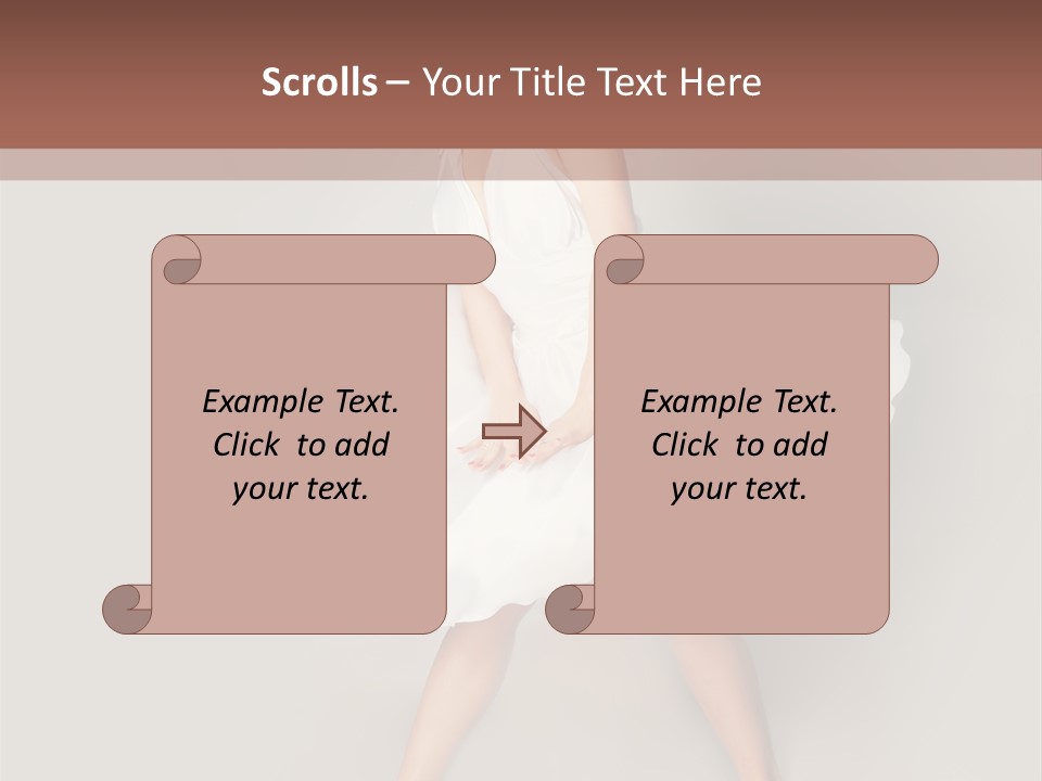 Studio Appearance Marilyn Monroe PowerPoint Template