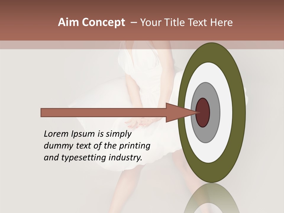 Studio Appearance Marilyn Monroe PowerPoint Template