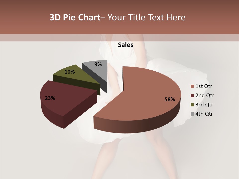 Studio Appearance Marilyn Monroe PowerPoint Template