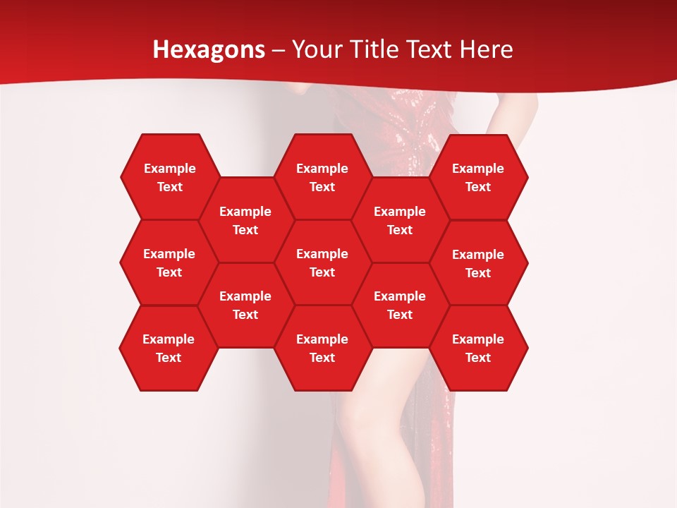 Funky Female Beautiful PowerPoint Template