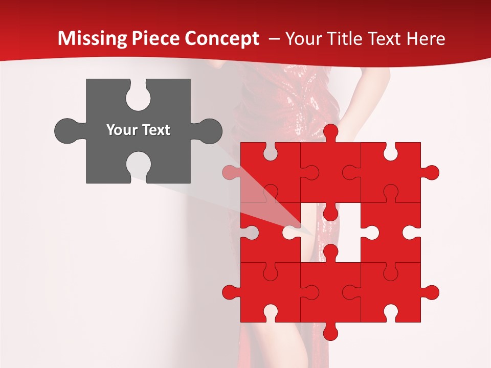 Funky Female Beautiful PowerPoint Template