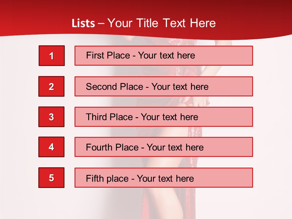 Funky Female Beautiful PowerPoint Template