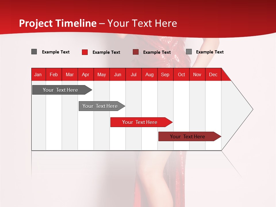 Funky Female Beautiful PowerPoint Template