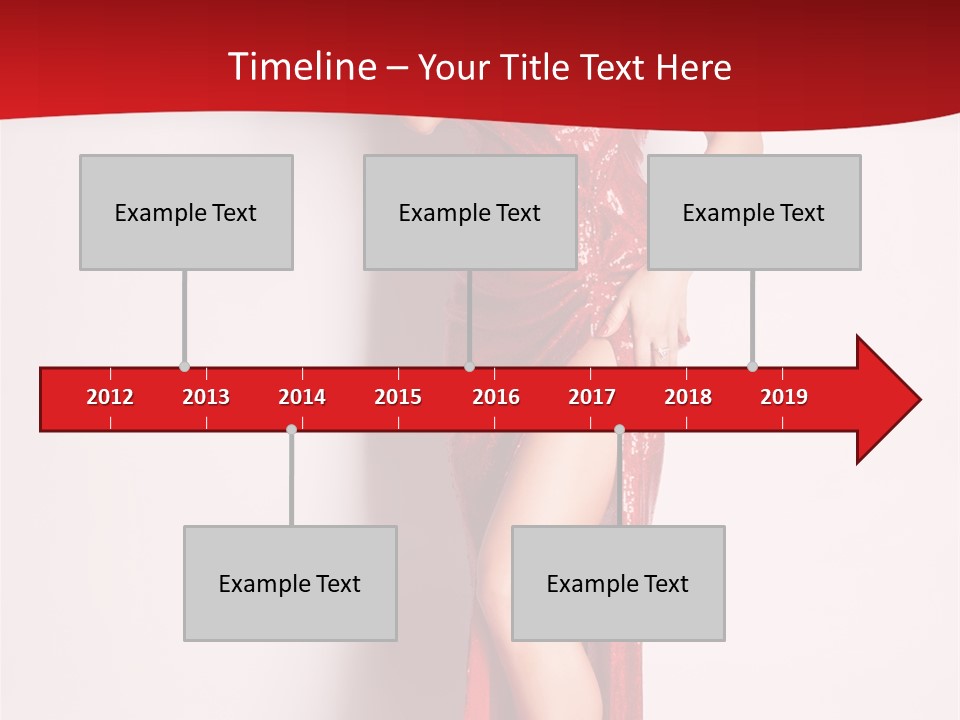 Funky Female Beautiful PowerPoint Template