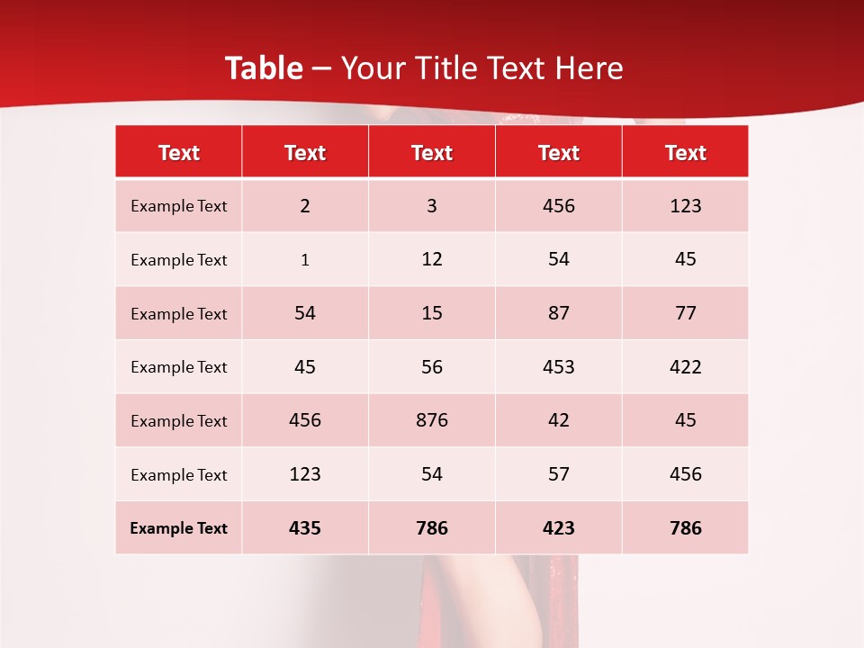 Funky Female Beautiful PowerPoint Template