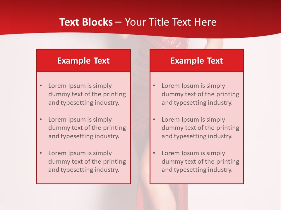 Funky Female Beautiful PowerPoint Template