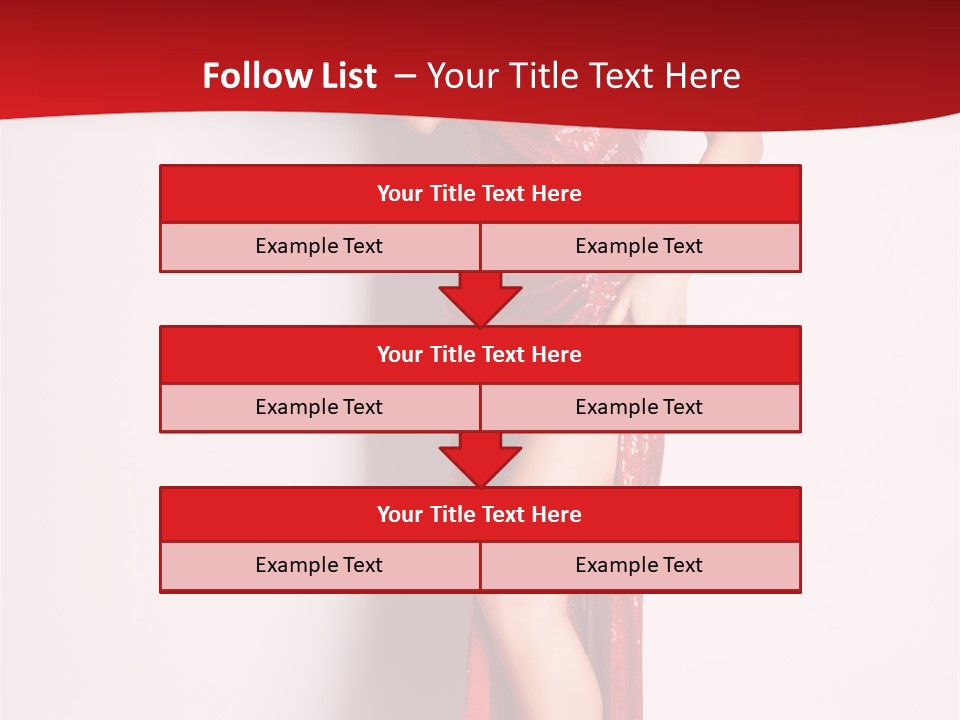 Funky Female Beautiful PowerPoint Template