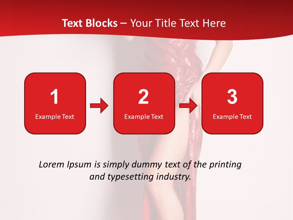 Funky Female Beautiful PowerPoint Template