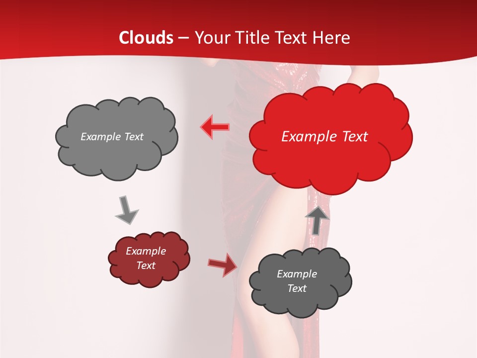 Funky Female Beautiful PowerPoint Template