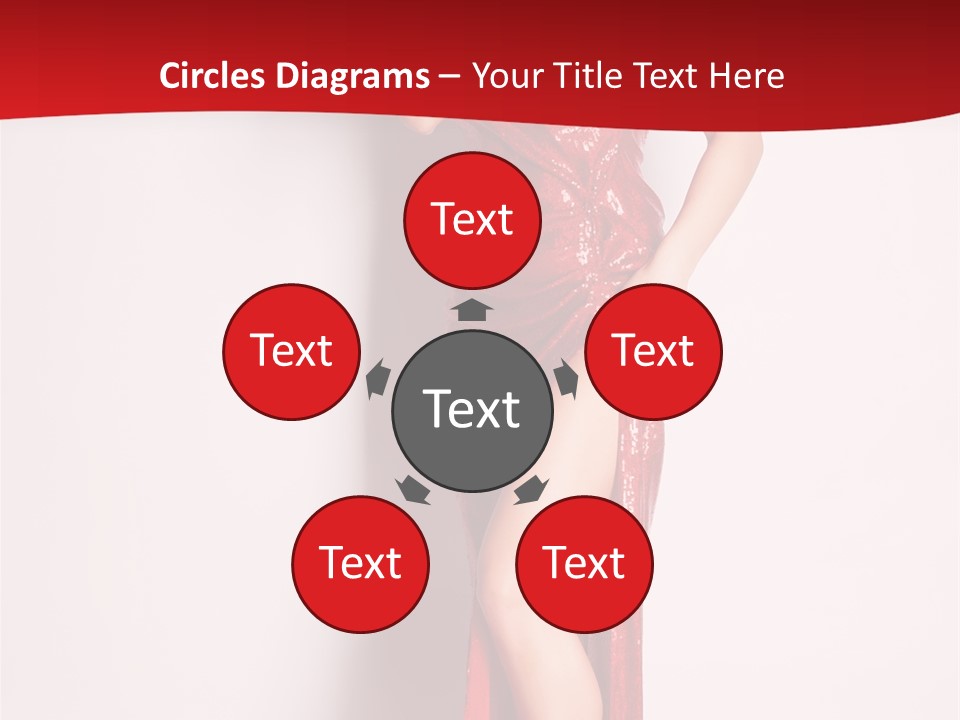 Funky Female Beautiful PowerPoint Template