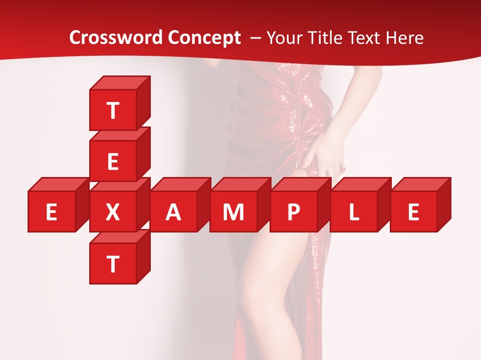 Funky Female Beautiful PowerPoint Template