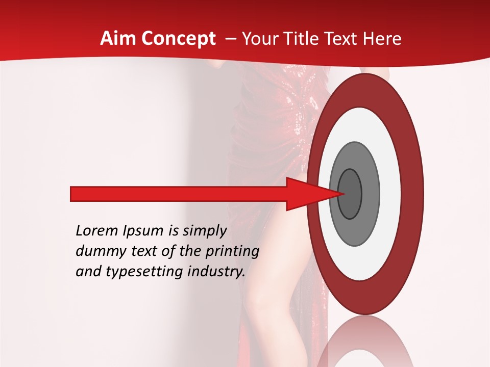 Funky Female Beautiful PowerPoint Template