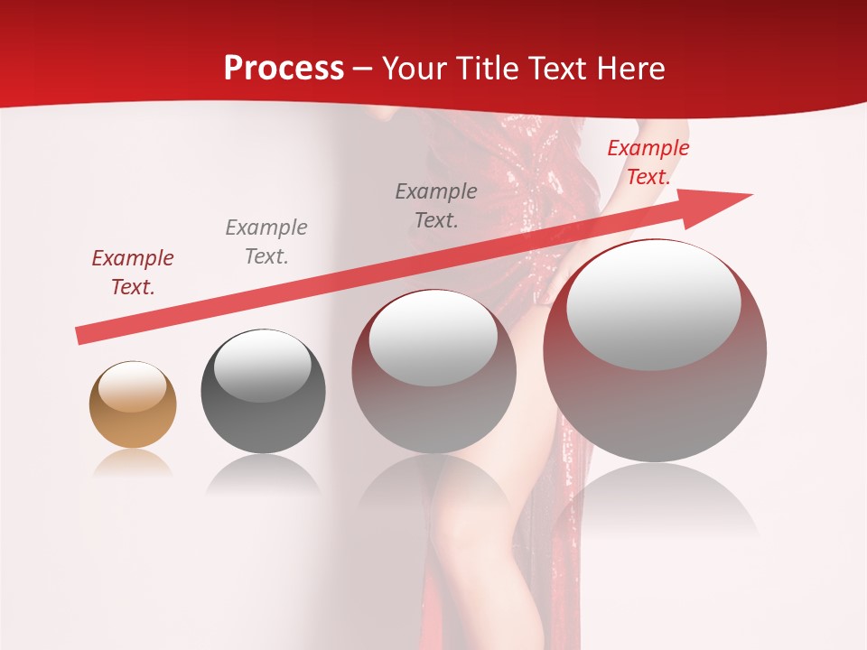 Funky Female Beautiful PowerPoint Template