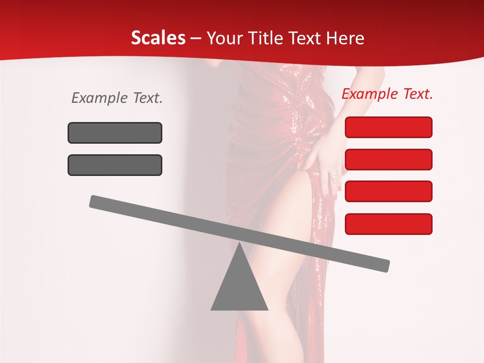 Funky Female Beautiful PowerPoint Template