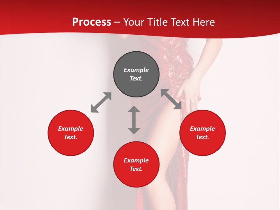 Funky Female Beautiful PowerPoint Template