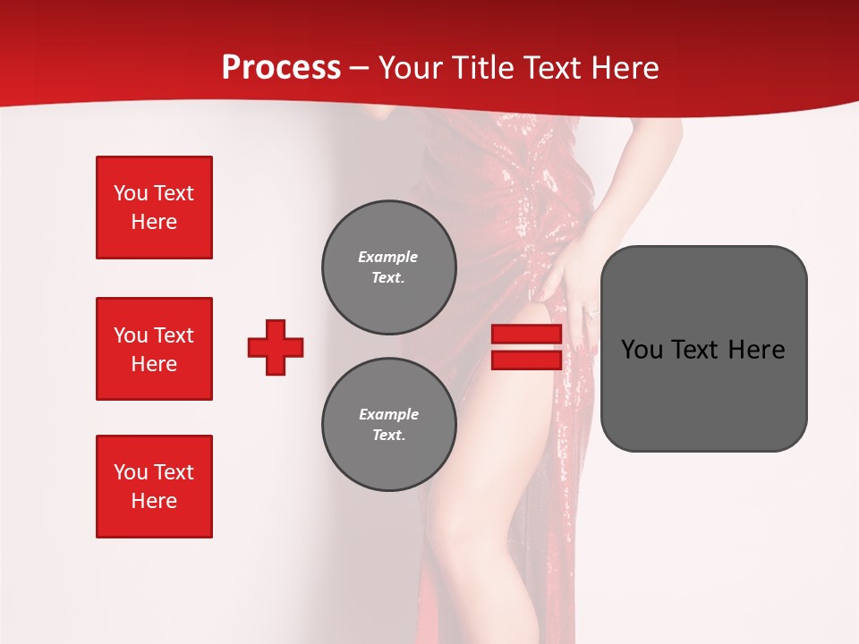 Funky Female Beautiful PowerPoint Template