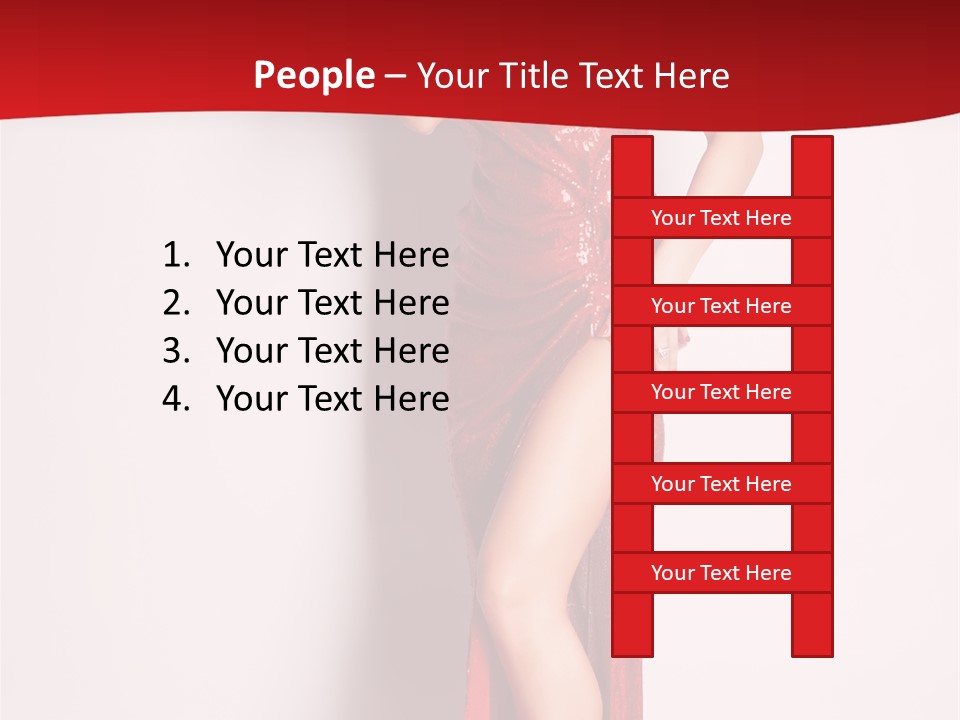 Funky Female Beautiful PowerPoint Template