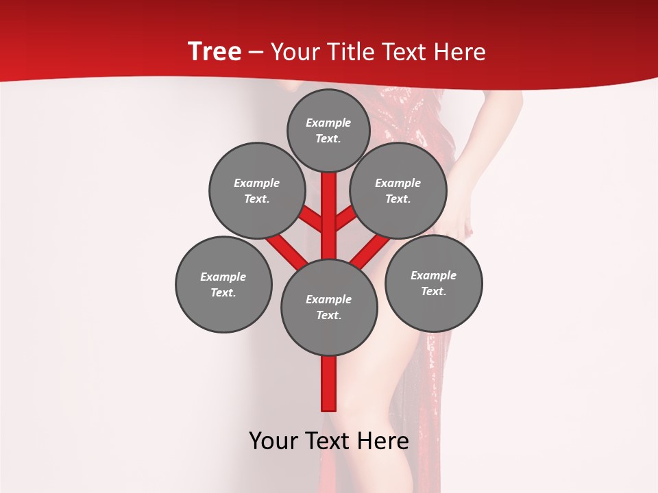 Funky Female Beautiful PowerPoint Template