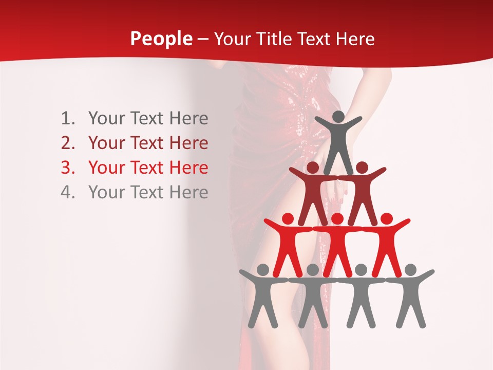 Funky Female Beautiful PowerPoint Template