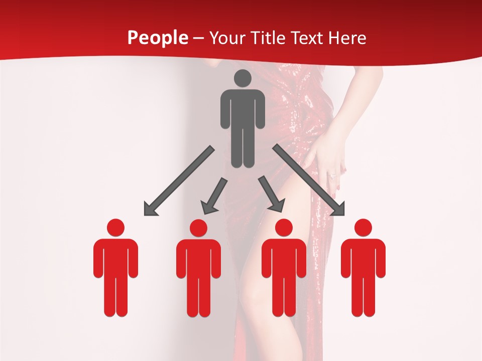 Funky Female Beautiful PowerPoint Template