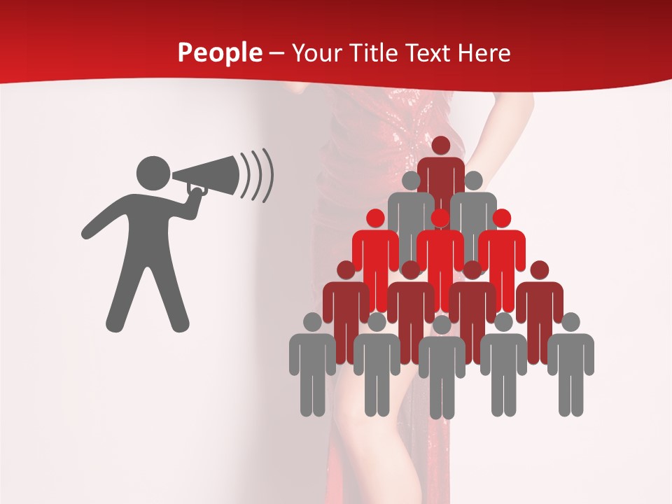 Funky Female Beautiful PowerPoint Template