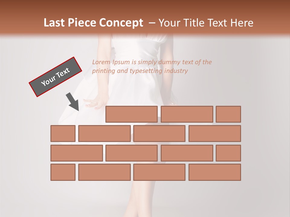 Marlyn Monroe Retro Portrait PowerPoint Template