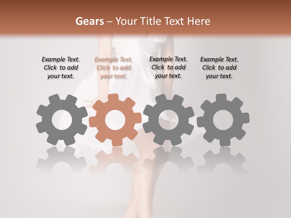 Marlyn Monroe Retro Portrait PowerPoint Template