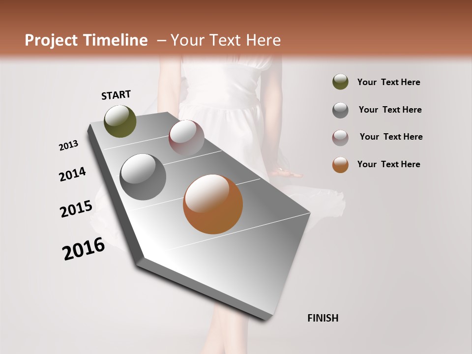 Marlyn Monroe Retro Portrait PowerPoint Template