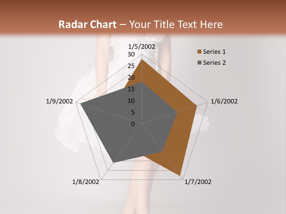 Marlyn Monroe Retro Portrait PowerPoint Template