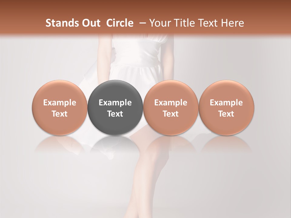 Marlyn Monroe Retro Portrait PowerPoint Template