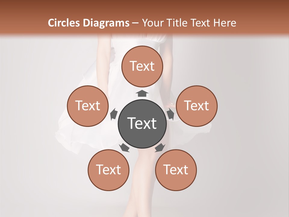 Marlyn Monroe Retro Portrait PowerPoint Template