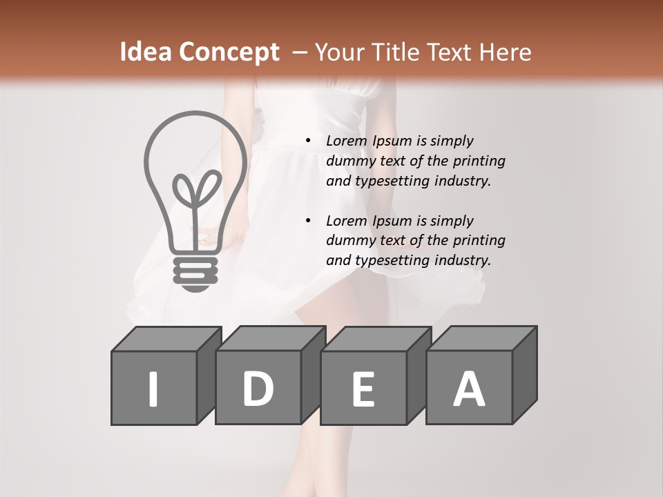 Marlyn Monroe Retro Portrait PowerPoint Template