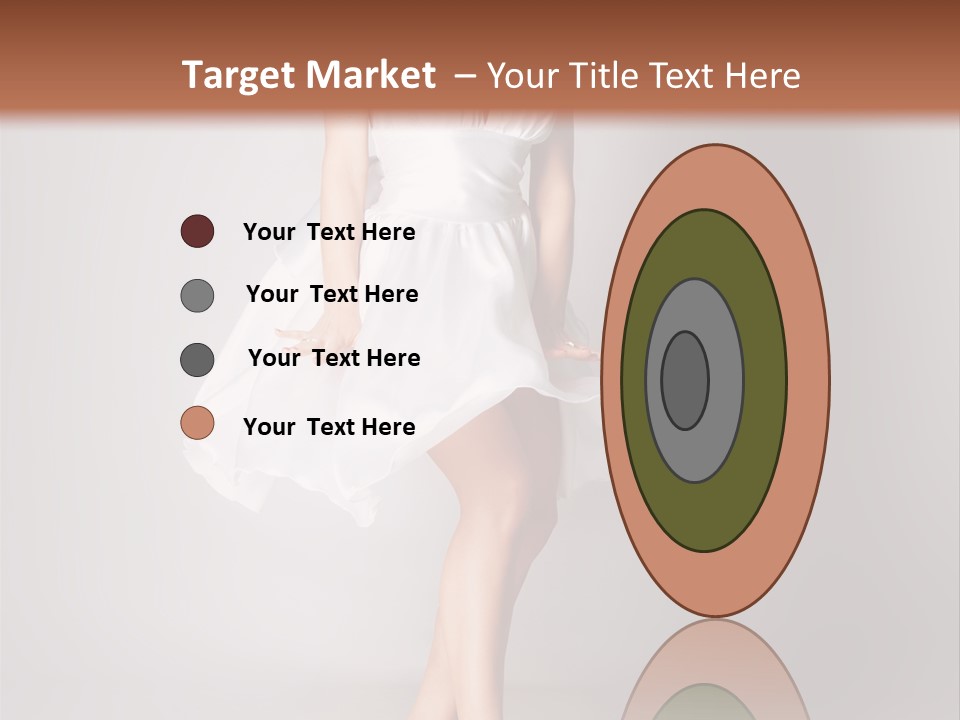 Marlyn Monroe Retro Portrait PowerPoint Template