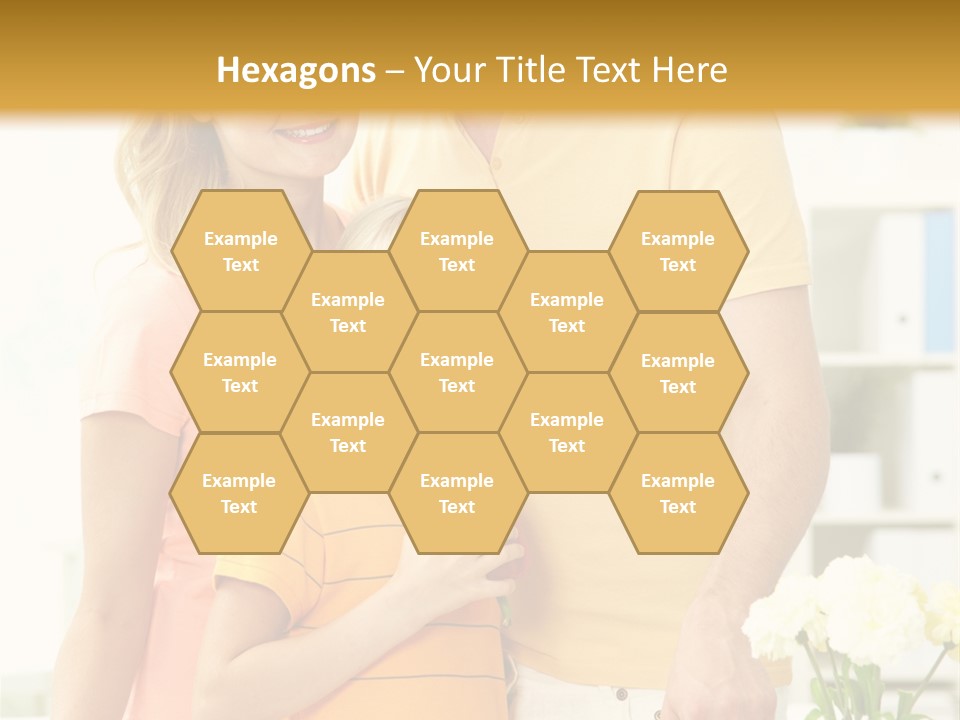 Child Father Group PowerPoint Template