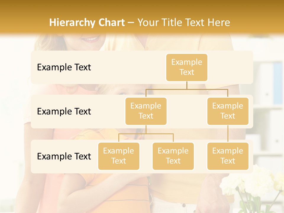 Child Father Group PowerPoint Template