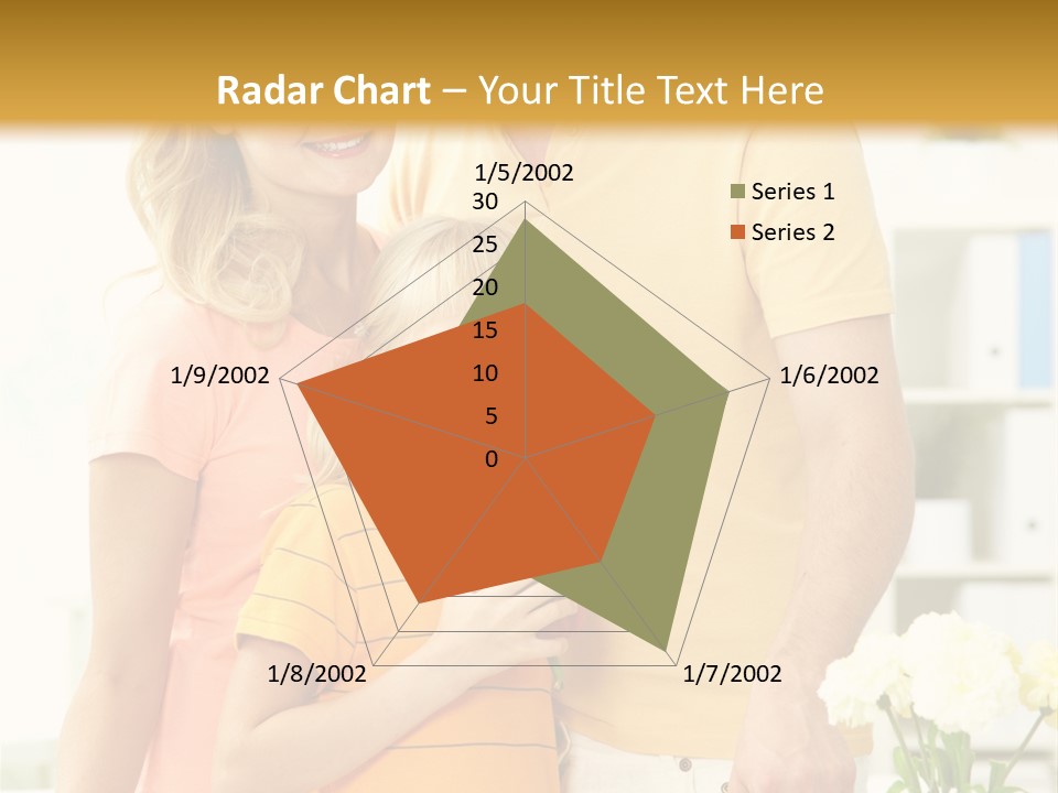 Child Father Group PowerPoint Template