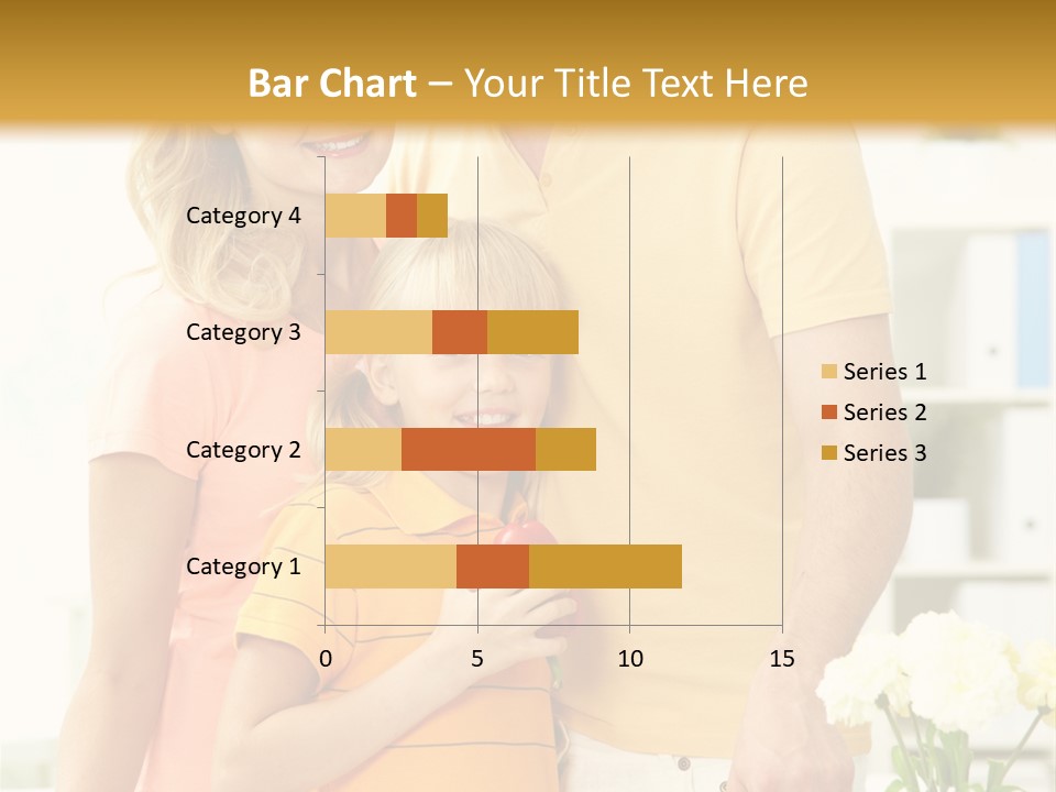 Child Father Group PowerPoint Template