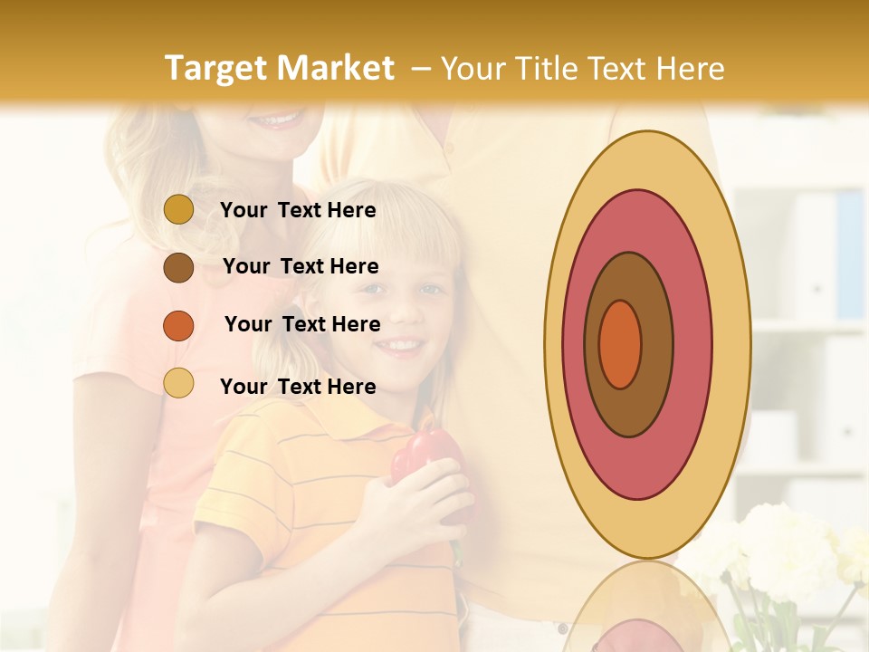 Child Father Group PowerPoint Template