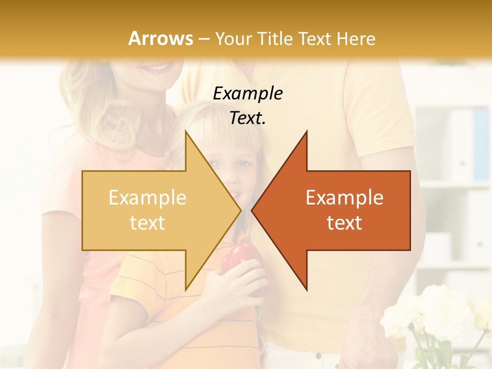 Child Father Group PowerPoint Template
