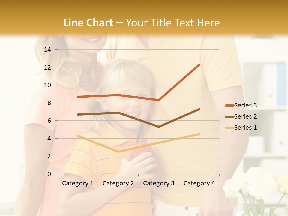 Child Father Group PowerPoint Template