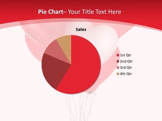 Heart Decoration Many PowerPoint Template