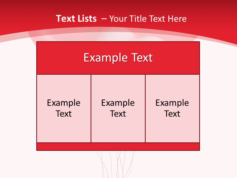 Heart Decoration Many PowerPoint Template