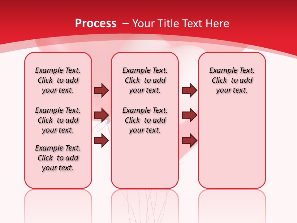 Heart Decoration Many PowerPoint Template