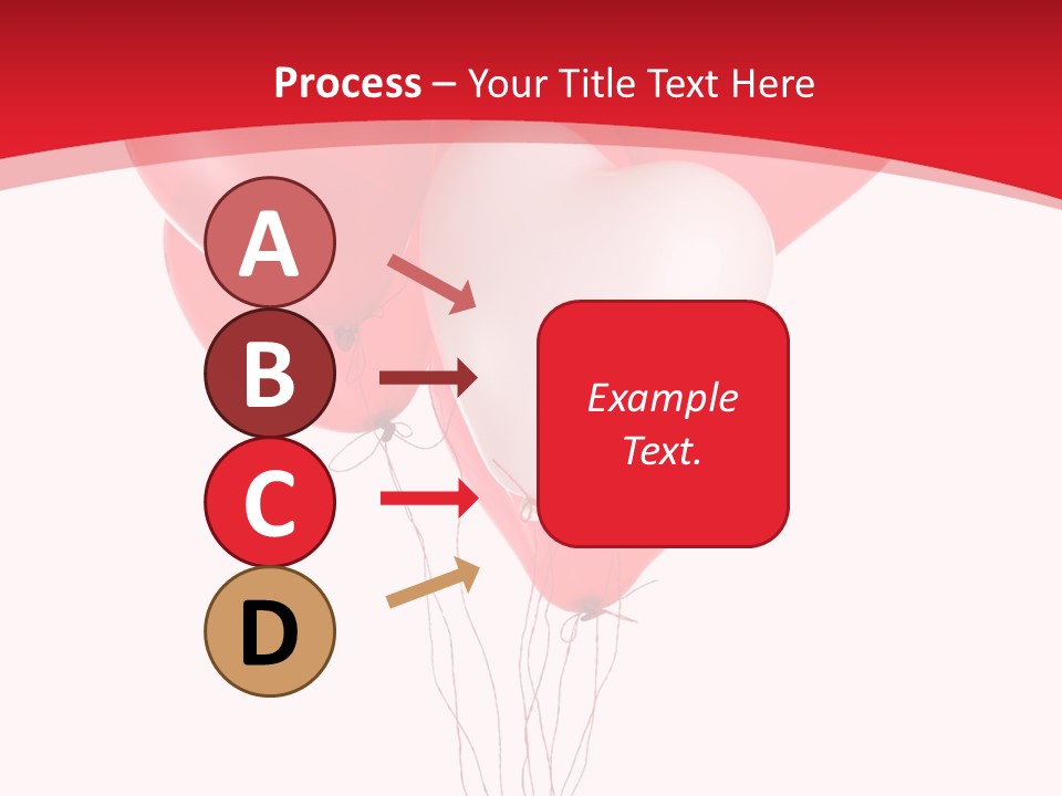 Heart Decoration Many PowerPoint Template