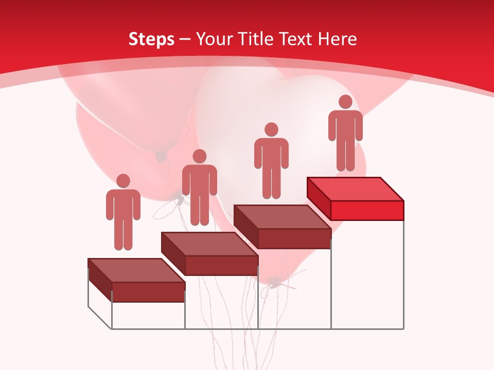 Heart Decoration Many PowerPoint Template