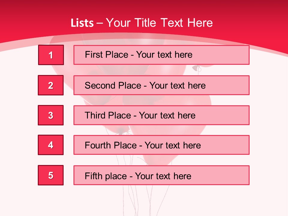 Bunch Fun Anniversary PowerPoint Template