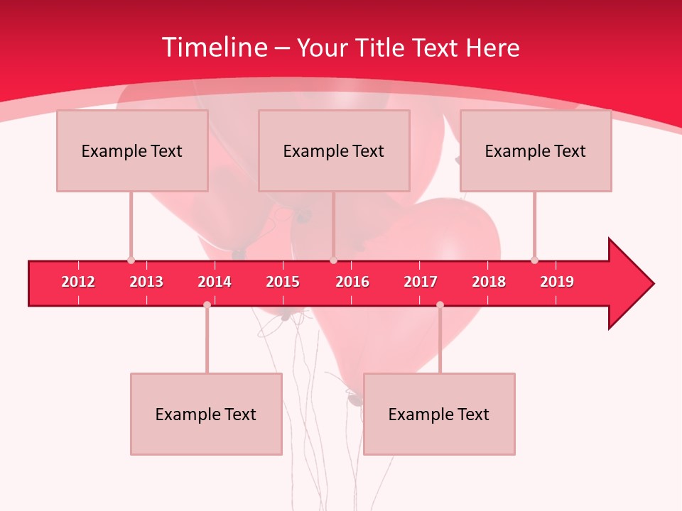 Bunch Fun Anniversary PowerPoint Template
